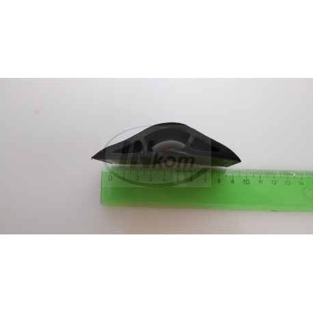 lišta podlahová gumená 85x20mm